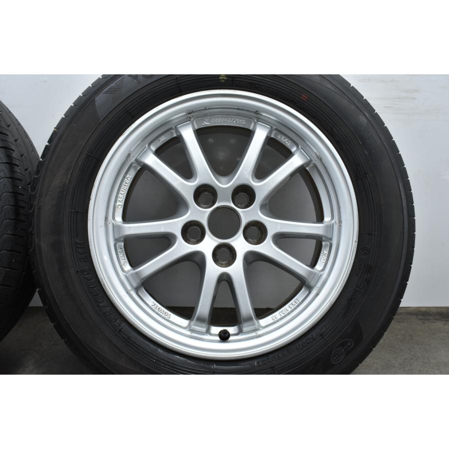 【良好品】トヨタ 50 プリウス PHV 純正 15in 6.5J +40 PCD100 ヨコハマ ブルーアース 195/65R15 カローラ ツーリング ウィッシュ 流用｜parts-hanbai-no1｜06