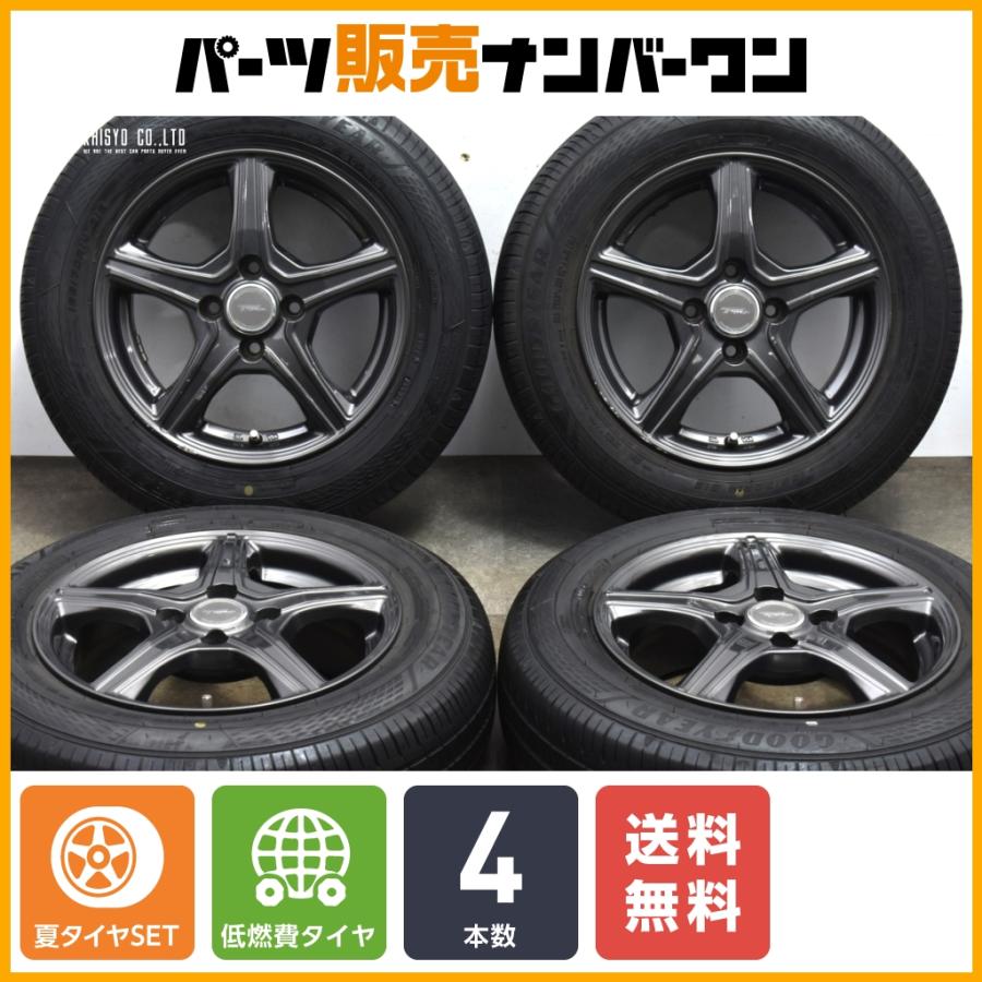 バリ山2023年12週タイヤ165/40/16 タイヤホイールセット（【良好品 