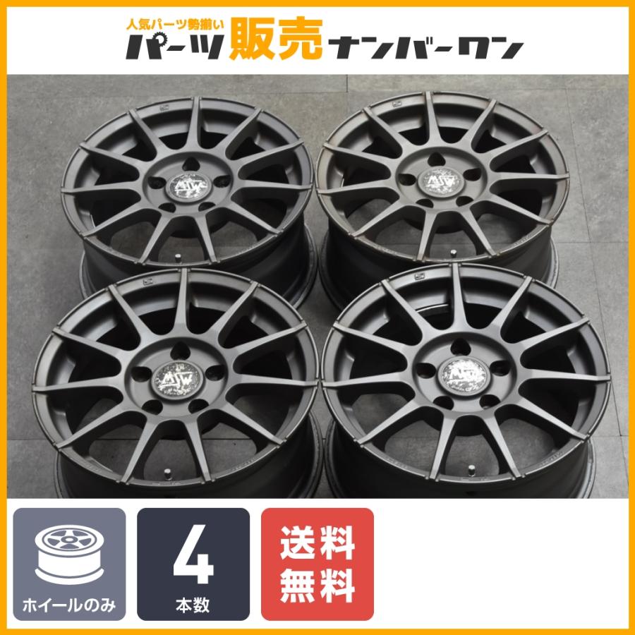 □OZレーシングMSW85 (16インチマットブラック)4個セット