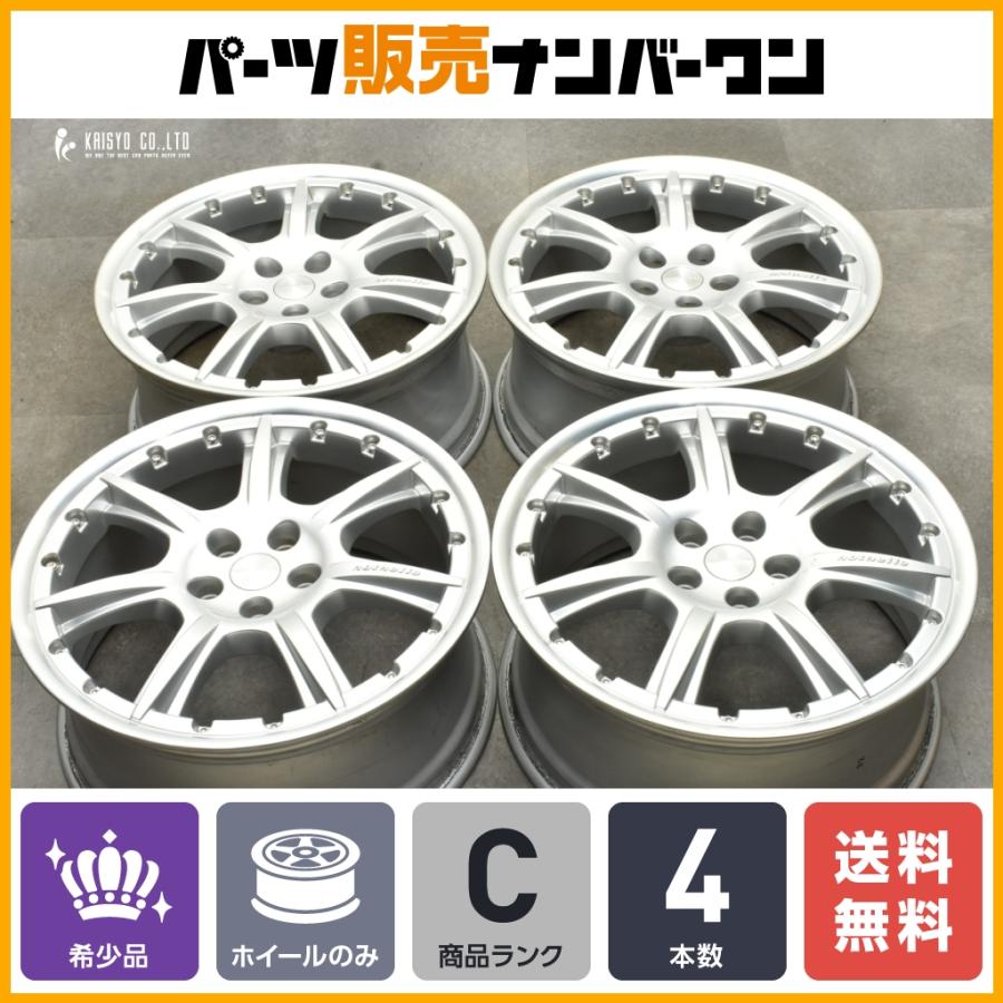 送料無料】ノーテレ 19in 8.5J +45/+35 PCD112 4本SET VW ゴルフ