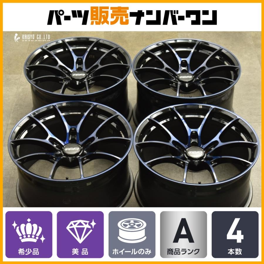 【美品・ホイールのみ】RAYS VOLK RACING G025 19インチ4本 RAYS 【美品 鍛造】RAYS ボルクレーシング G025 19in 9.5J +25 10.5J +