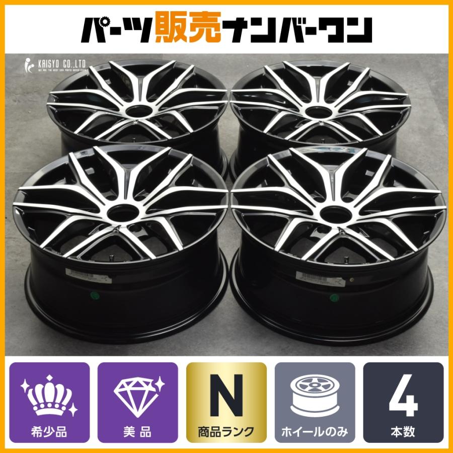 未装着 美品】DELF 01 18in 8J +38 PCD139.7 4本 200 ハイエース