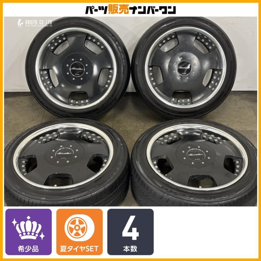 WORK 【当時物 ハイエースサイズ】WORK ユーロライン 17in 7.5J+25 8J+