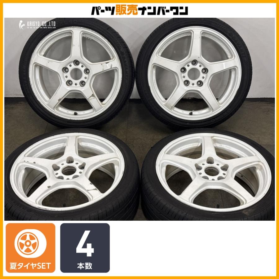 WORK 【人気ホイール】WORK エモーション T5R 17in 7J +43 PCD114.3