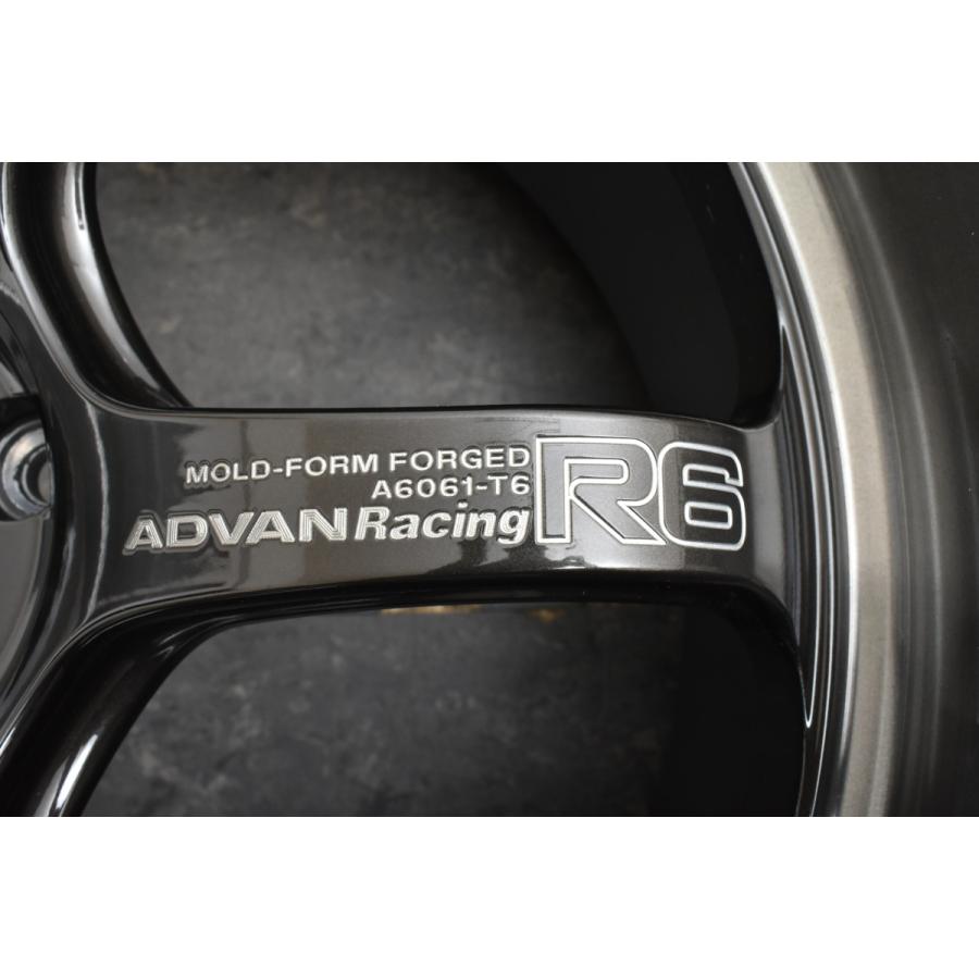 【鍛造品 スペア 予備に】ヨコハマ ADVAN RACING R6 20in 10J +25 PCD112 ホイールのみ 1本 GLCクラス GLKクラス A5 A6 A7 A8 Q5 即納可能｜parts-hanbai-no1｜03