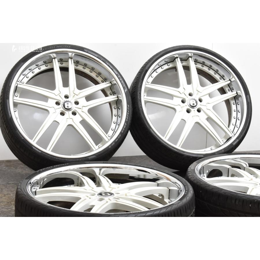 PIRELLI 【鍛造品 3ピース】フォージアート VIZZO 24in 10J +20 PIRELLI 【鍛造品 3ピース】フォージアート VIZZO 24in 10J +20