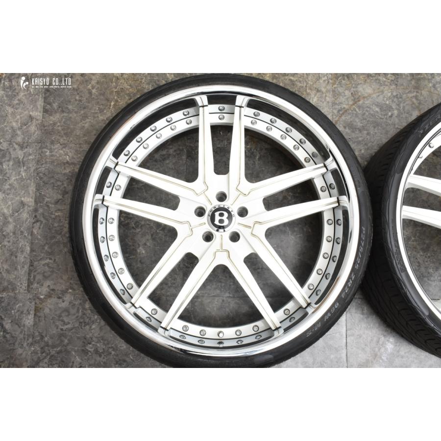 PIRELLI 【鍛造品 3ピース】フォージアート VIZZO 24in 10J +20 PIRELLI 【鍛造品 3ピース】フォージアート VIZZO 24in 10J +20