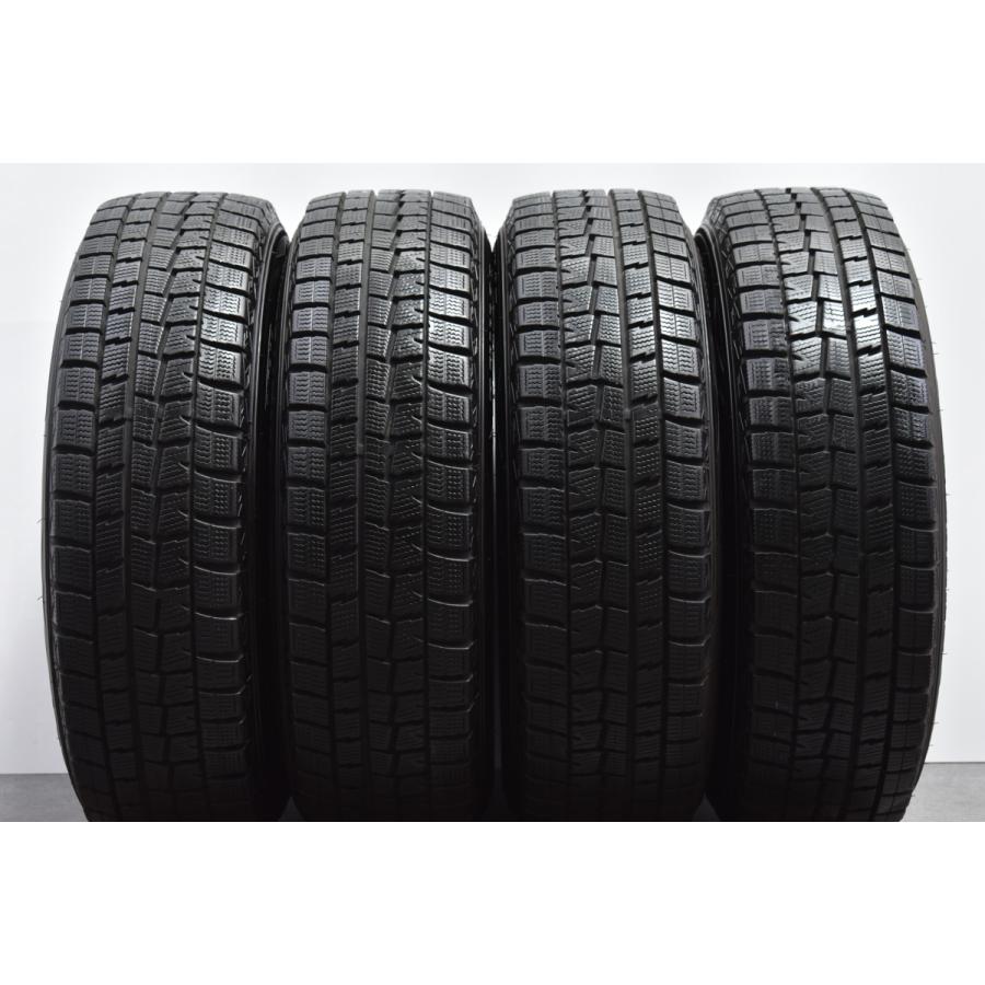 【美品】ストレンジャー 14in 5.5J +42 PCD100 ダンロップ ウインターマックス WM01 175/70R14 アクア ヤリス ヴィッツ フィット キューブ｜parts-hanbai-no1｜08