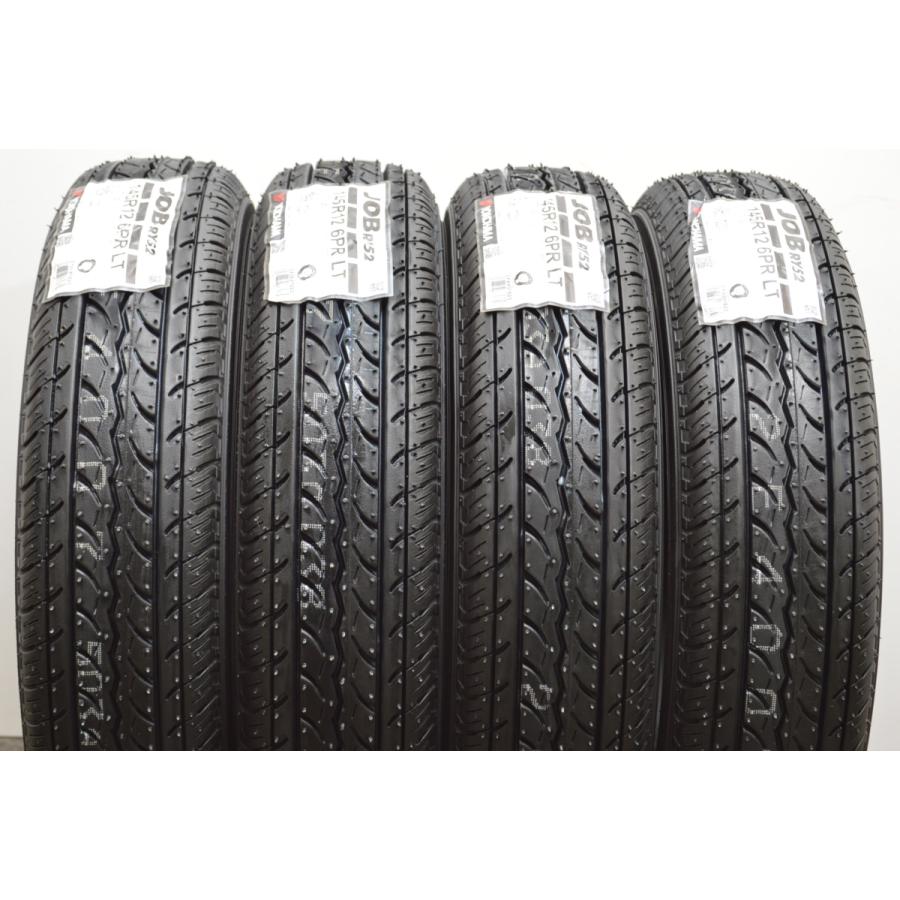 2023年製 未使用品】ヨコハマ JOB RY52 145R12 6PR LT 4本セット NV100 