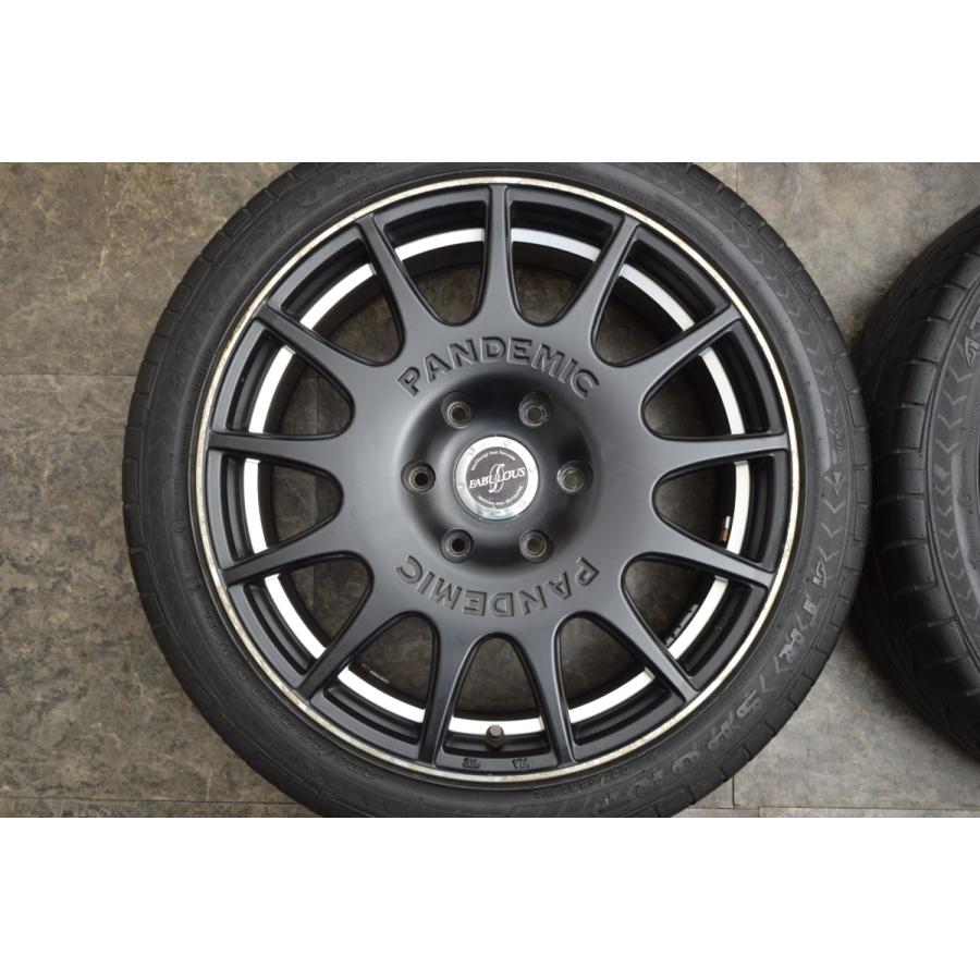 【ドレスアップ用】パンデミック LD-13 19in 7.5J +35 PCD139.7 ATRスポーツ ファイアストーン 225/45R19 ハイエース レジアスエース｜parts-hanbai-no1｜03