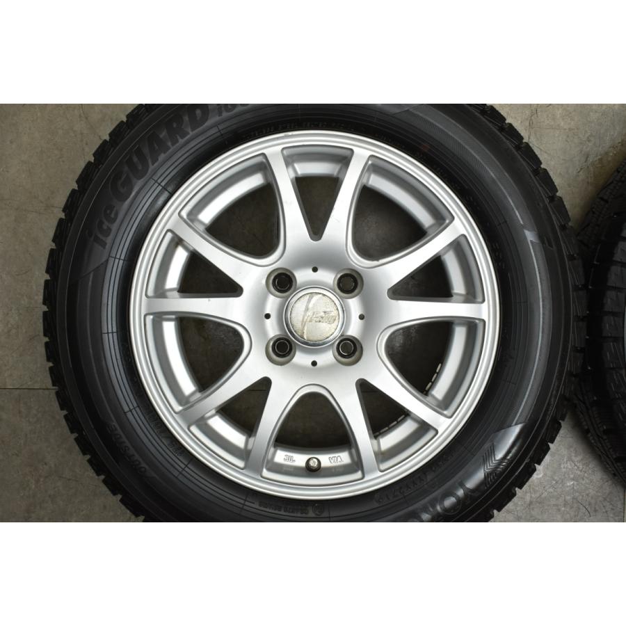 【送料無料】ファング 14in 5.5J +38 PCD100 4穴 ヨコハマ アイスガード iG50+ 175/70R14 アクア カローラフィールダー フィット マーチ｜parts-hanbai-no1｜02