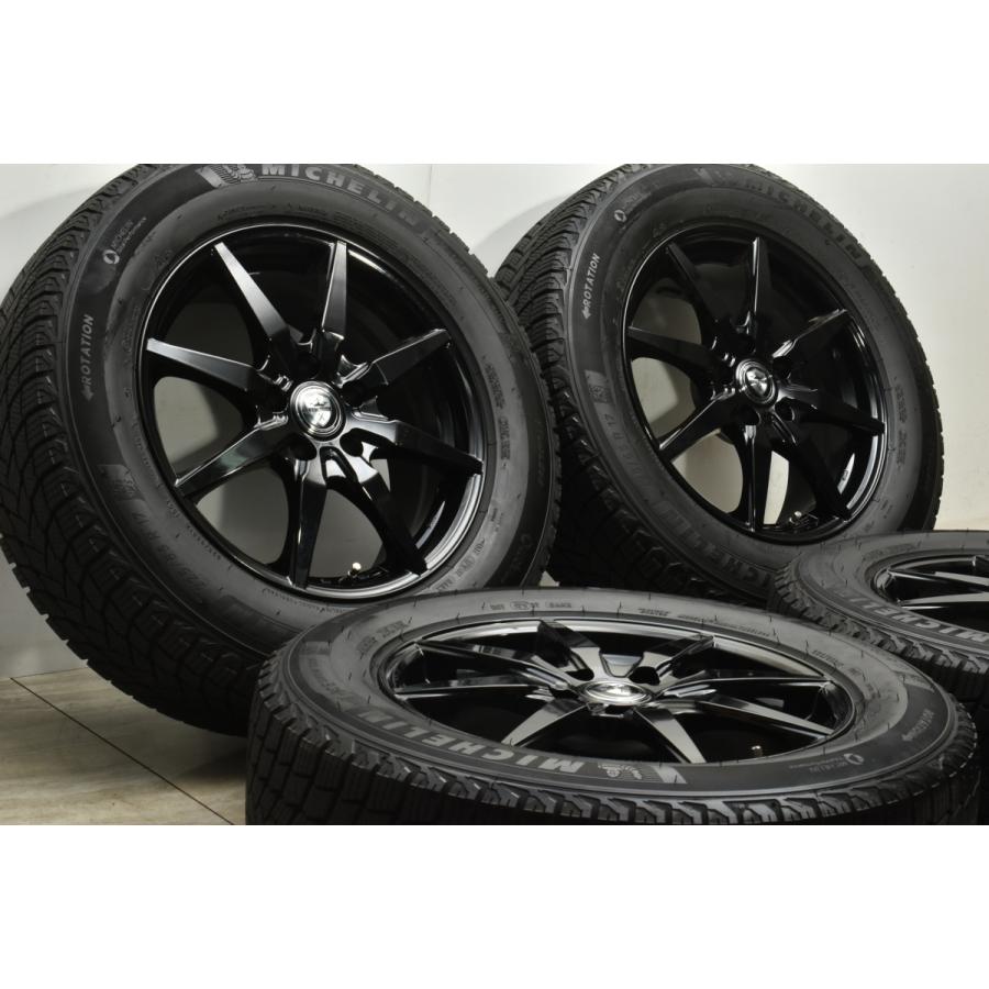 【2023年製 バリ溝】エステローザ 17in 7J +38 PCD114.3 ミシュラン X-ICE SNOW SUV 225/65R17 レクサス NX ハリアー RAV4 エクストレイル｜parts-hanbai-no1｜02