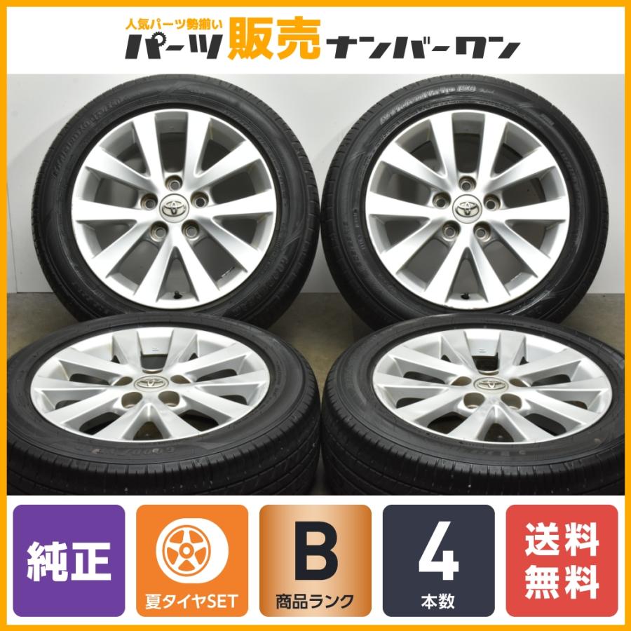 良好品】トヨタ アイシス 純正 16in 6.5J +45 PCD114.3 グッドイヤー 