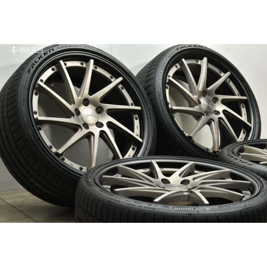 WORK 【2024年製 超バリ溝 美品】WORK グノーシス CVS 20in 9.5J WORK 【2024年製 超バリ溝 美品】WORK グノーシス CVS 20in 9.5J