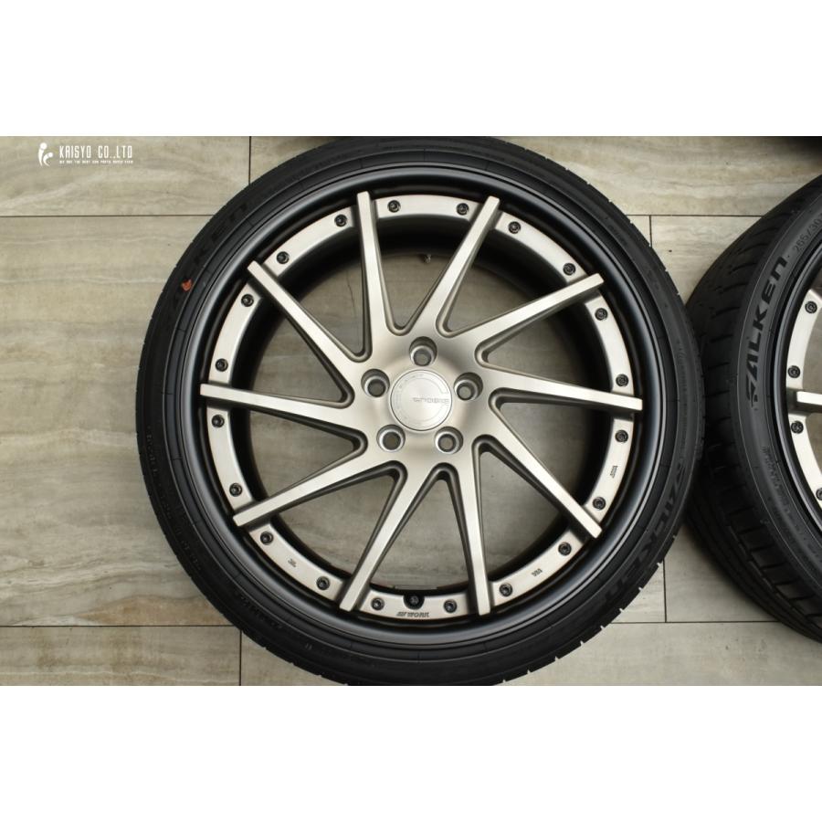 WORK 【2024年製 超バリ溝 美品】WORK グノーシス CVS 20in 9.5J WORK 【2024年製 超バリ溝 美品】WORK グノーシス CVS 20in 9.5J