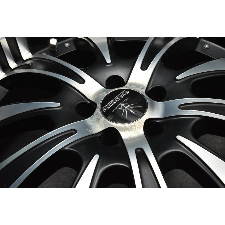 ドレスアップ】ブラックダイヤモンド BD10 22in 9J+48 PCD114.3 RX NX