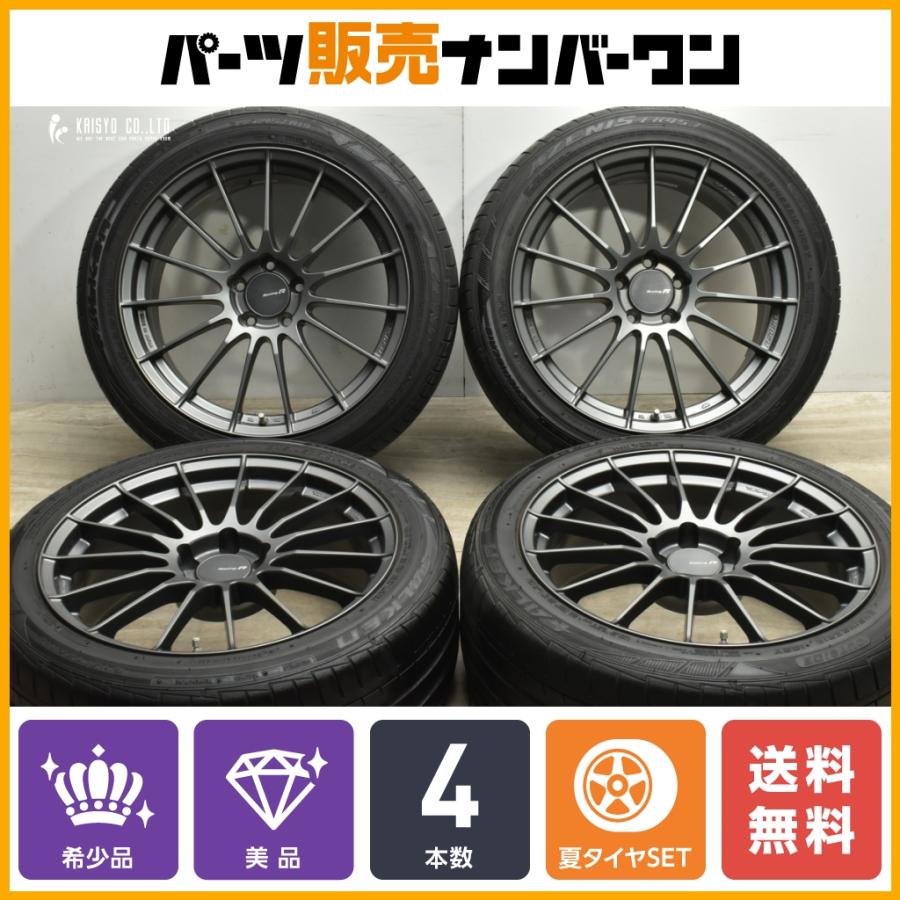 美品】ENKEI RS05RR 19in 8.5J +35 PCD114.3 245/45R19 レクサス NX 