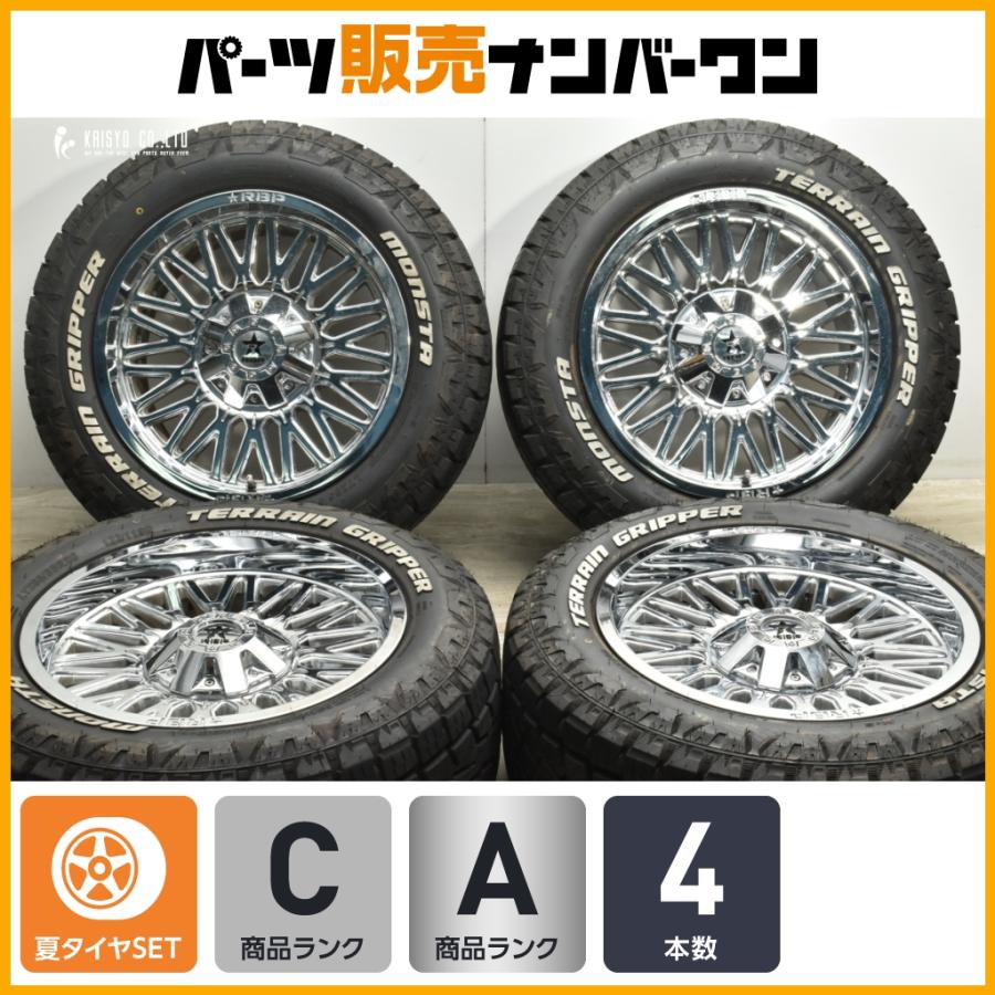 マイナスオフセット】RBP TYCOON 20in 10J -12 PCD139.7 モンスタ