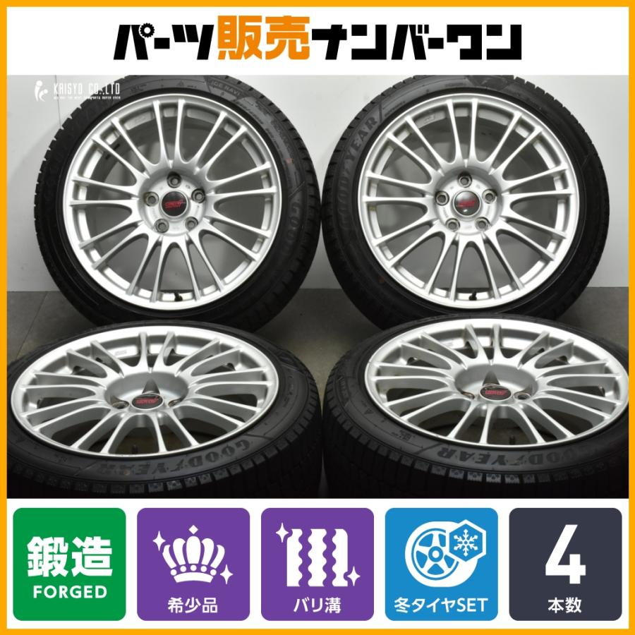 グッドイヤー 【バリ溝】スバル WRX STI 純正 オプション BBS RV739 