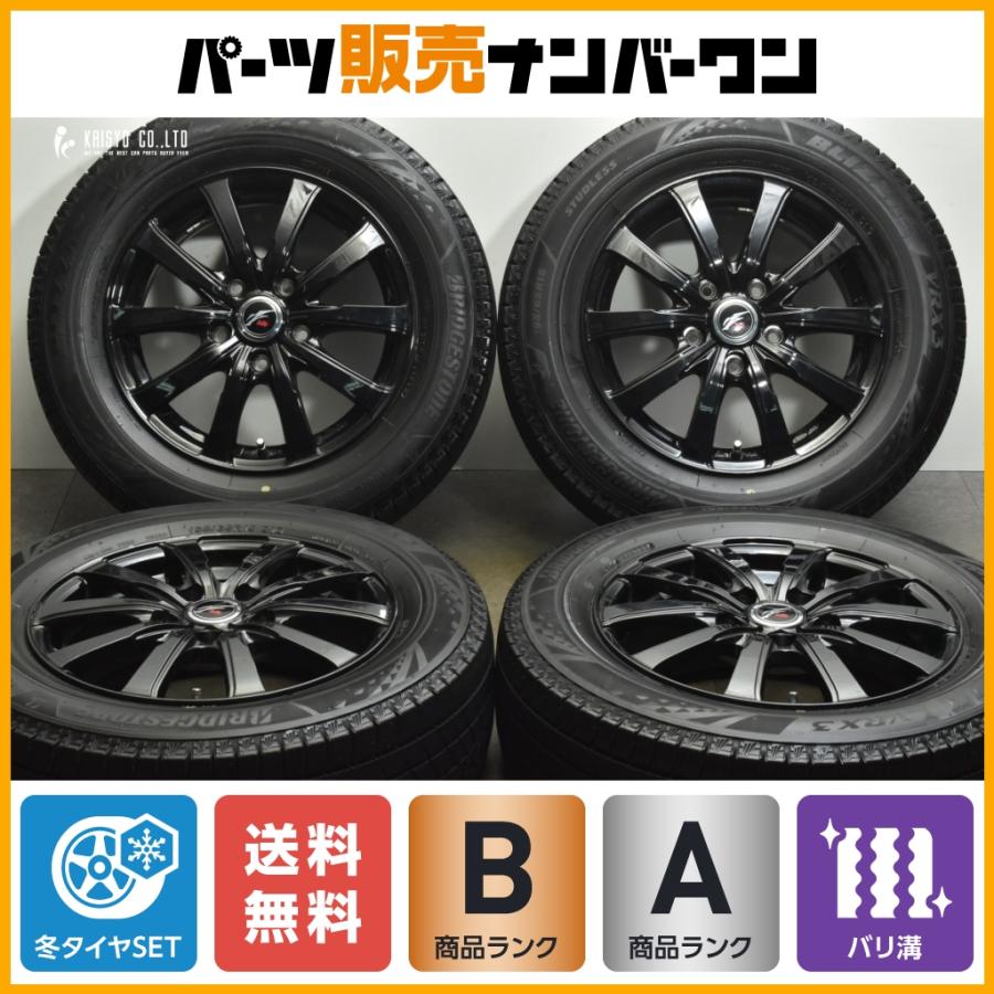 WEDS fang 215/55r17 バリ溝 TOYO 4本セット トヨタ