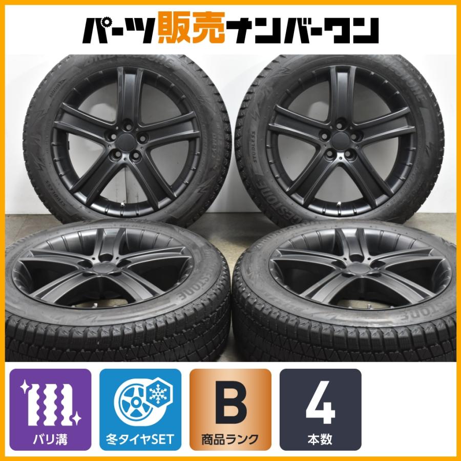 バリ溝】HJ PORTO 19in 8.5J 45 PCD108 ブリヂストン ブリザック DM-V3 