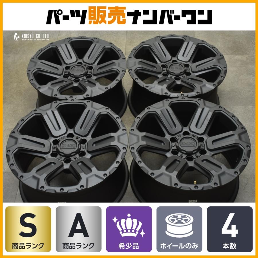 希少サイズ 超美品】MLJ BLACK RHINO WANAKA 18in 9J +12 PCD135 6穴 4