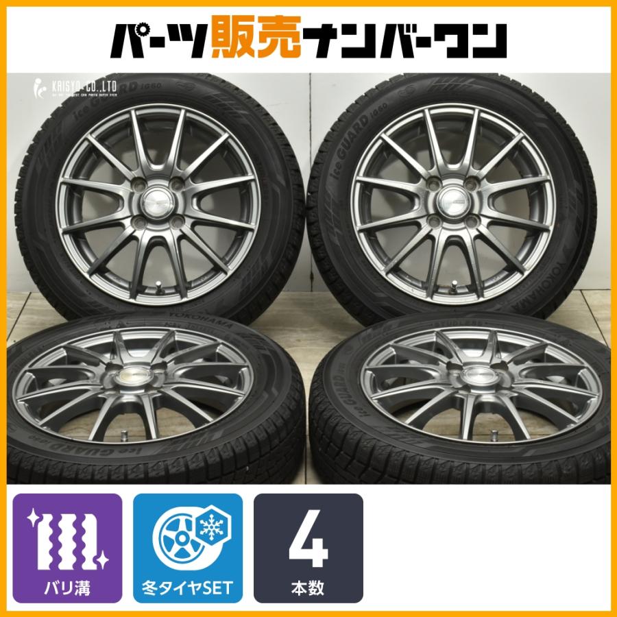 ﾖｺﾊﾏ Ecos バリ溝 タイヤホイールセット ヨコハマタイヤ（YOKOHAMA TIRE） 【バリ溝 スタッドレス】YFC WEZEN