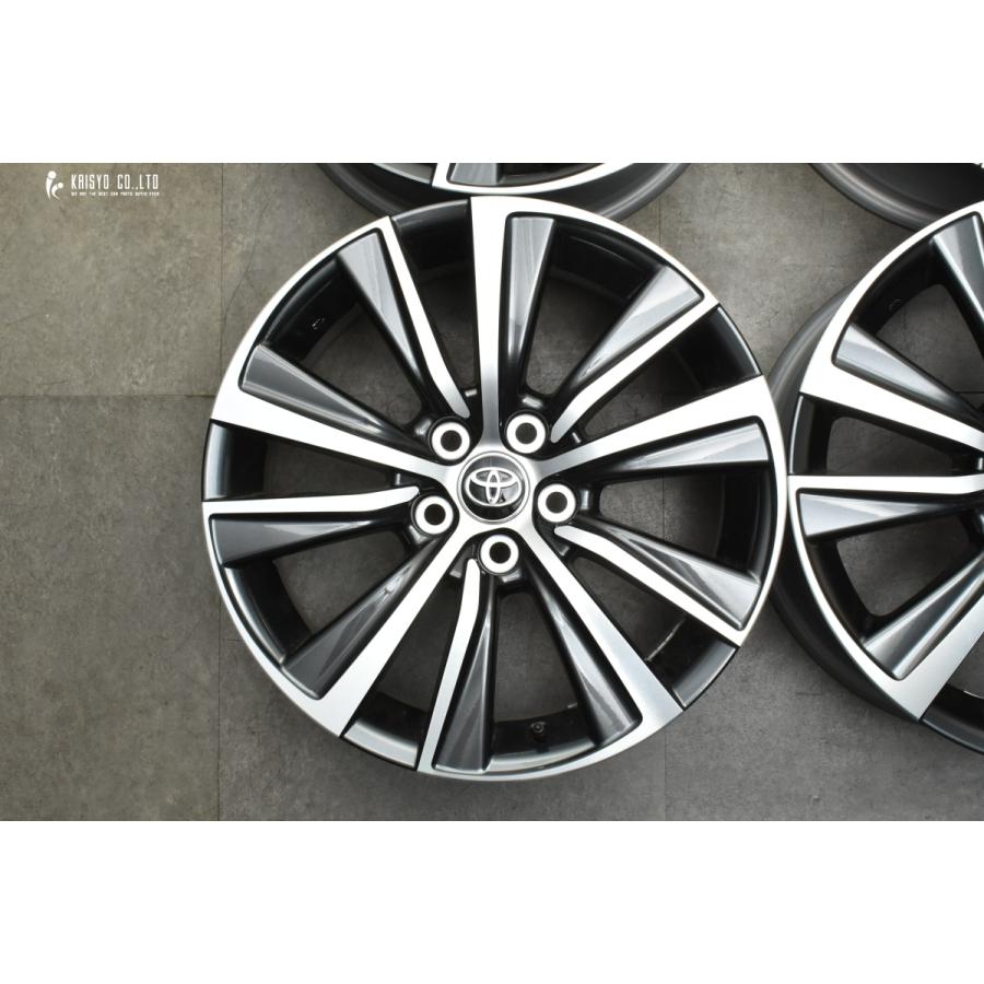 新車外し　80系ハリアーGグレード 純正タイヤ ホイール　4本セット 楽天市場】新型80系ハリアー 18インチ 純正アルミホイール 4本