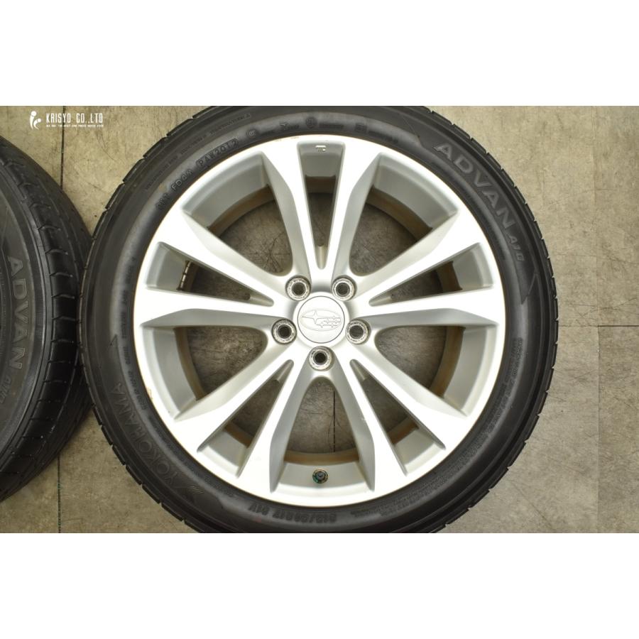 特価品】スバル レガシィ 純正 17in 7.5J +55 PCD100 215/50R17