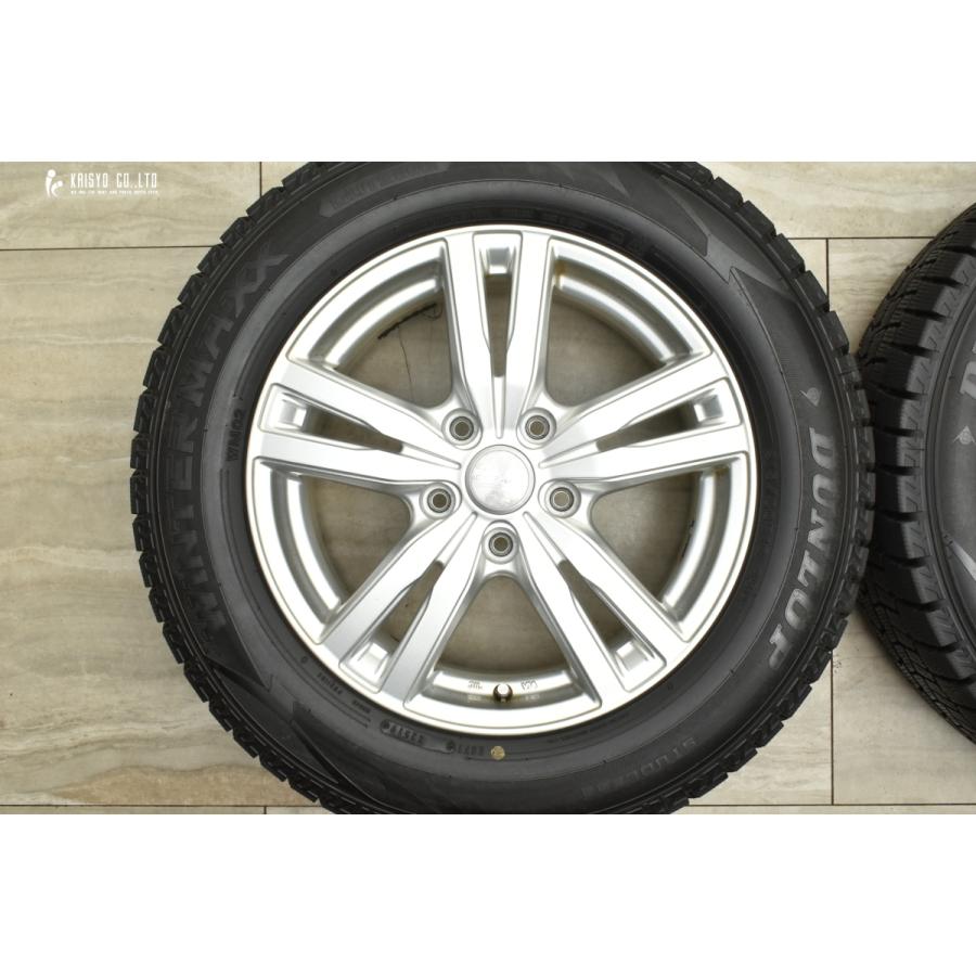 バリ溝】DUFACT 16in 6.5J +53 PCD114.3 ダンロップ ウィンター