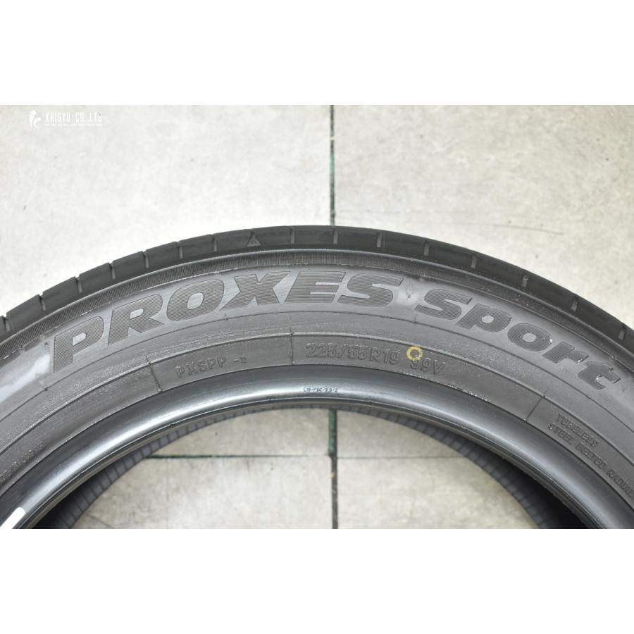 225/55R19 TOYO PROXES 新車外し 新車外し 22年製 4本 TOYO PROXES R46A 225/55R19 TOYO