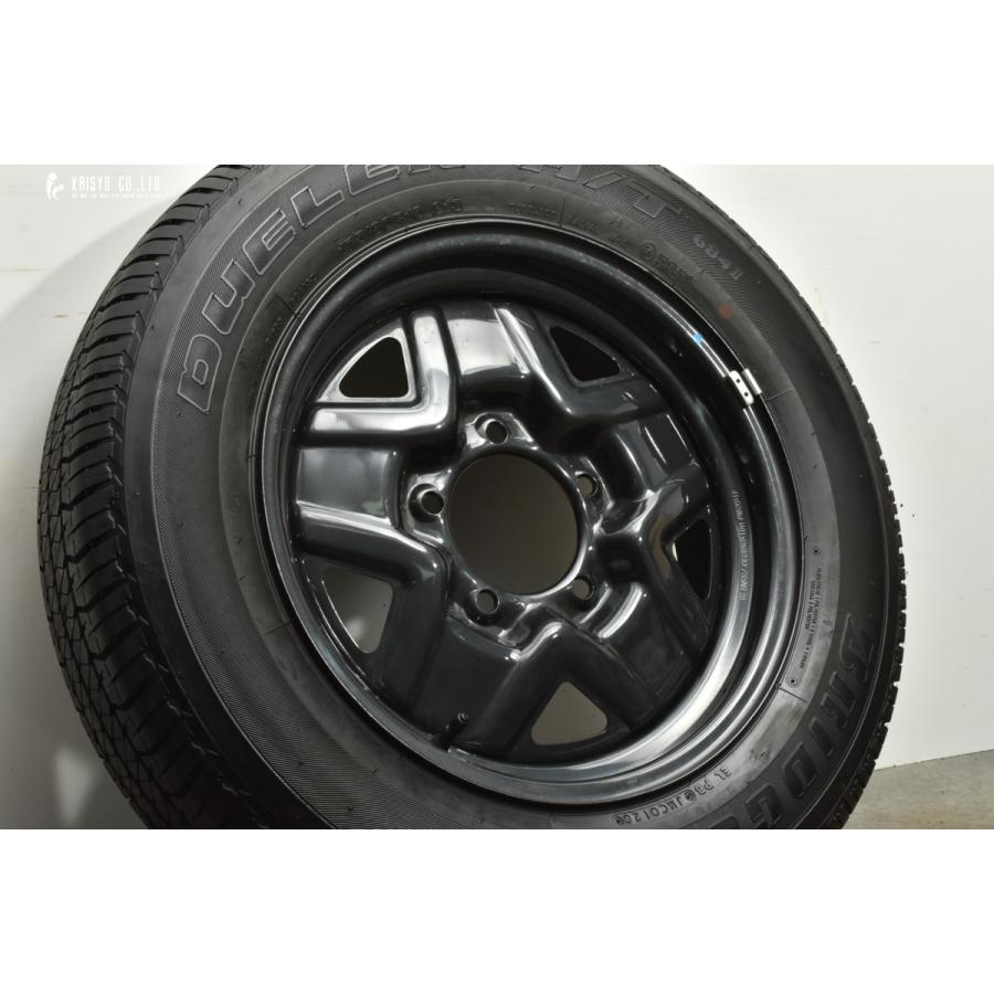 スペア用に 超バリ溝】スズキ JB64 ジムニー 純正 16in 5.5J +22