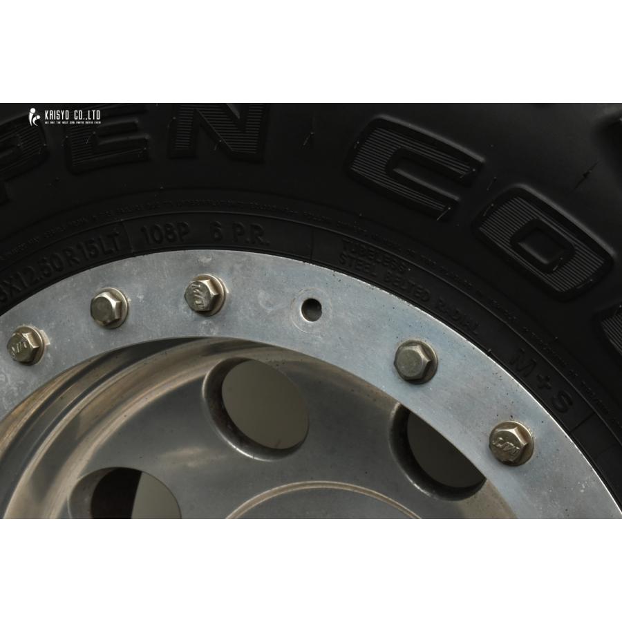 バリ溝】ミッキートンプソン 15in 8J -30 PCD114.3 トーヨー オープン