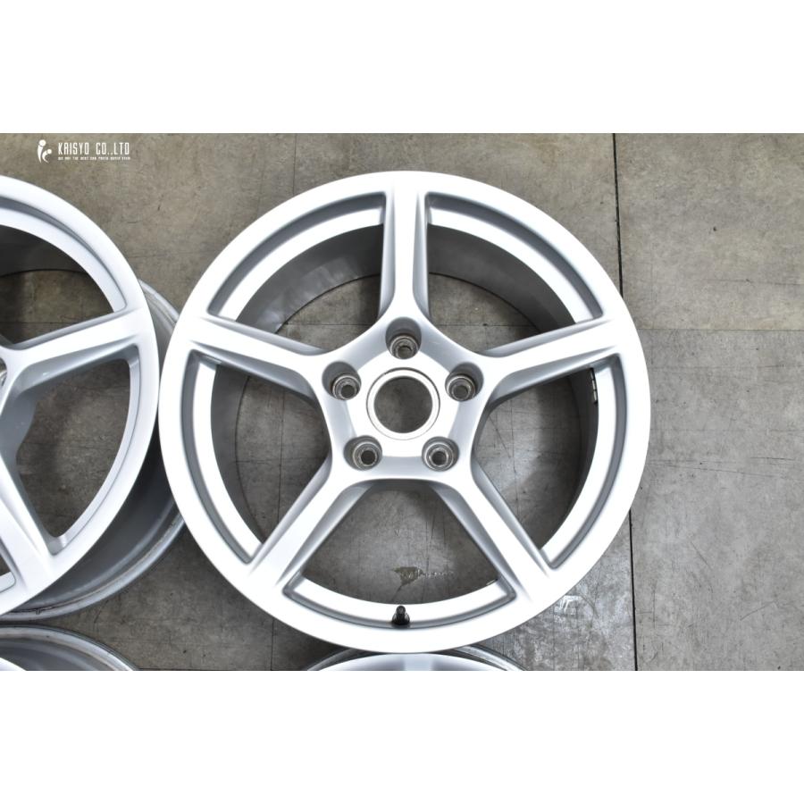 程度良好】ポルシェ 981 ボクスター 純正 18in 8J+57 9J+47 PCD130 4本