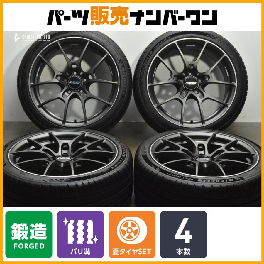 RAYS 【鍛造品】レイズ ボルクレーシング G025 18in 8.5J +44 PCD114.3