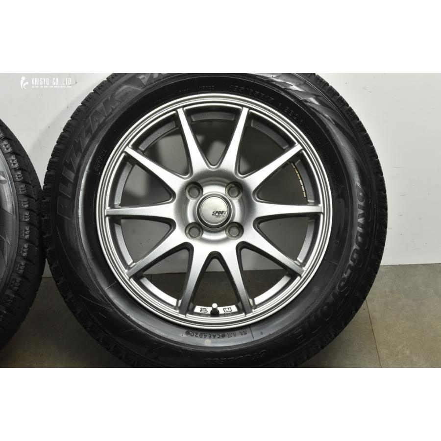 交換用に】 スポルトアベリア 15in 5.5J +48 PCD100 ブリヂストン 