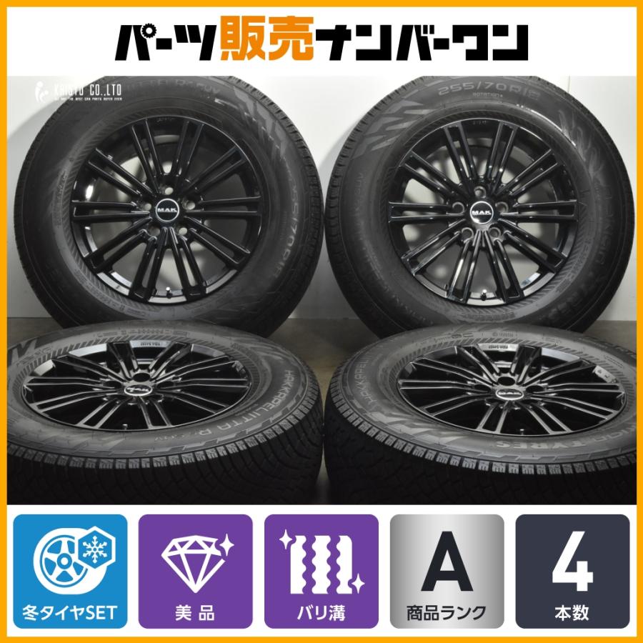 バリ溝 美品】 ランドローバー L663 ディフェンダー MAK YORK 18in 8J
