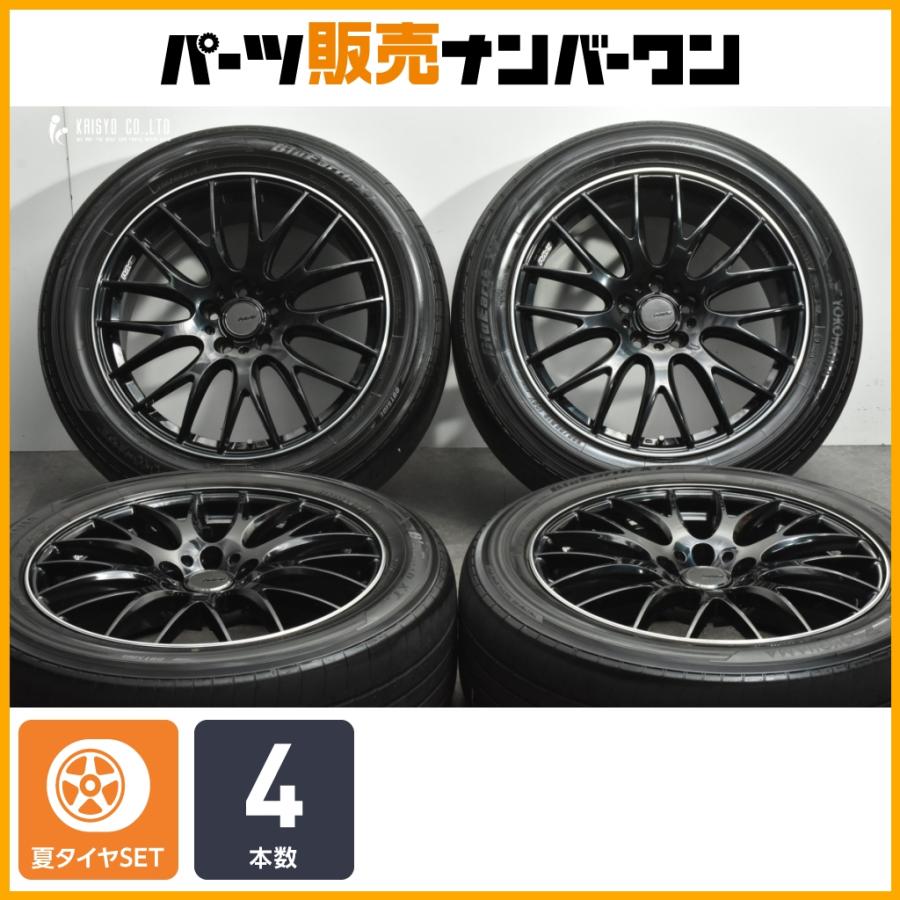 RAYS 【人気商品】RAYS ホムラ 2×9 19in 8J +38 PCD114.3 ヨコハマ 