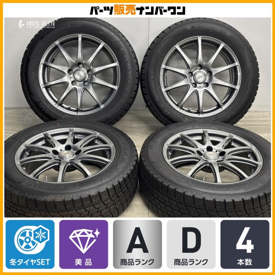 グッドイヤー（GOODYEAR） 【ホイール美品】ロクサーニ 17in 7J +38 