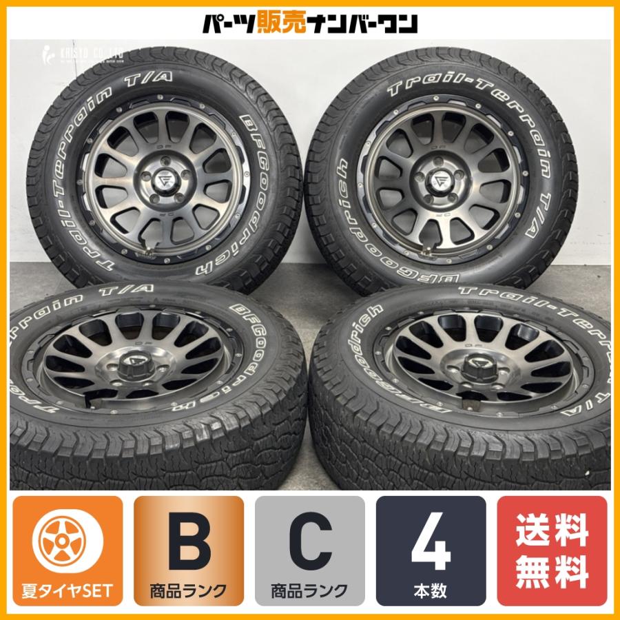 BFグッドリッチ 【程度良好】DELTA FORCE OVAL 17in 7J +32 PCD114.3