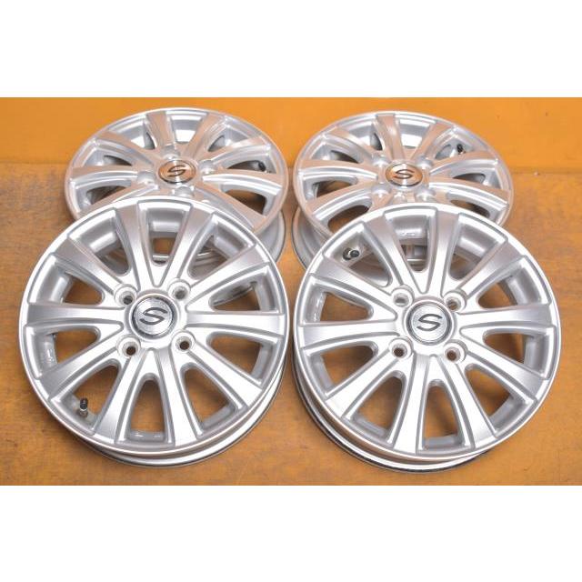 中古 ストレンジャーS ホイール 13×4.00B,+43,4穴,4ホン,100 : パーツ
