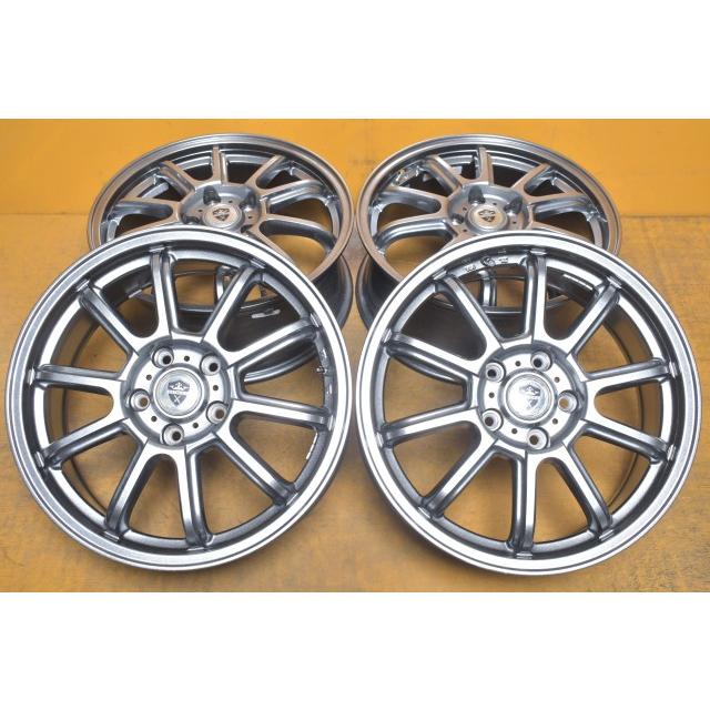 ESTROSAエステローザ EST-5T 17インチホイール 2本美品！ 送料無料 エルベ ELBE エステローザ EST-5T 7J-17 +55 5H-114.3