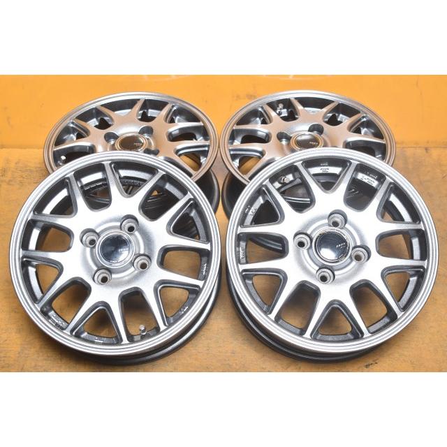 中古 MONZA,ZACK-JP205 ホイール 13×5.00B,+36,1ピース,4穴,4本