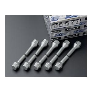 ホイールボルト19HEX- 60°テーパーM12-P1.75 （ユニクロ10本SET/30mm〜50mm）｜parts-mall