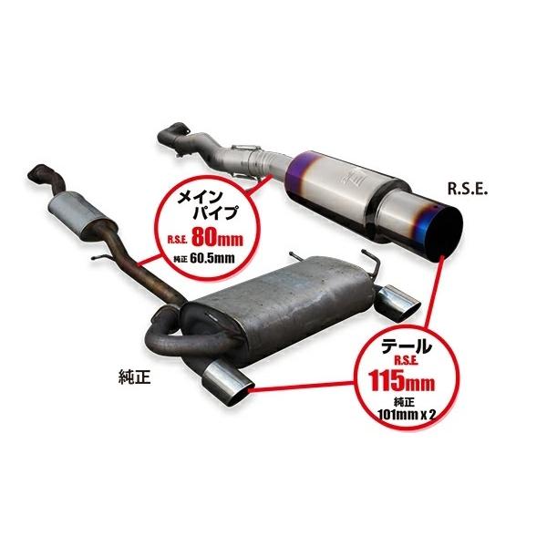 フェアレディZ33 RSE(リアルスピード)マフラー ○リアルスピードエンジニアリング R.S.E フルチタンマフラー 日産 Z33