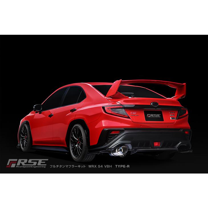 ●リアルスピードエンジニアリング R.S.E フルチタンマフラー SUBARU [WRX S4 VBH] （TYPE-R SINGLE）品番：RB6090-SB06A｜parts-mall｜04