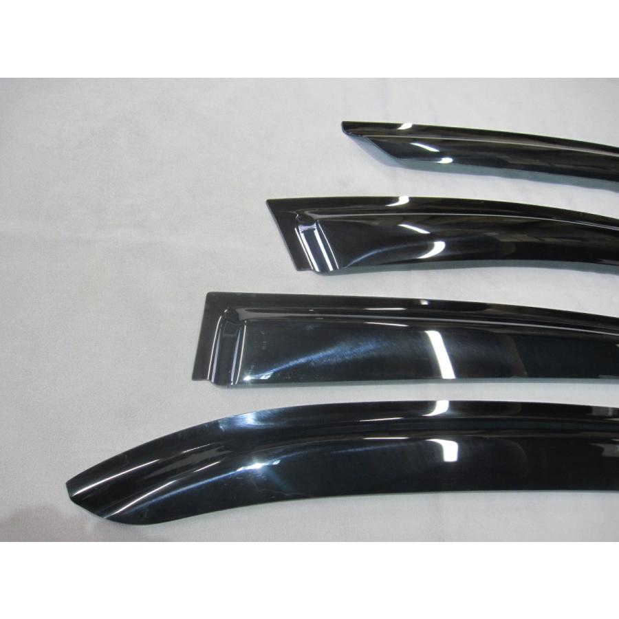 ベンツ W212 セダン用 メッキモール・金具付 ドアバイザー