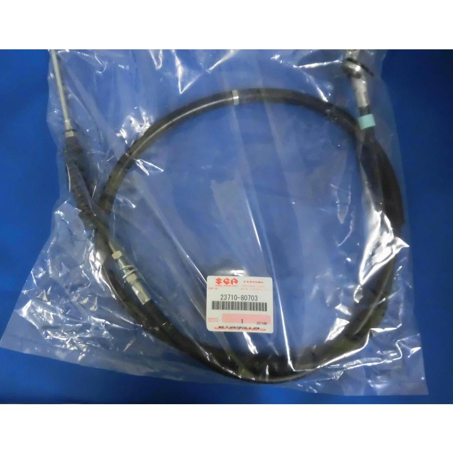 新品 未使用JA11V ジムニー純正 クラッチワイヤー23710-80703 新品 未使用JA11V ジムニー純正 クラッチワイヤー23710-80703