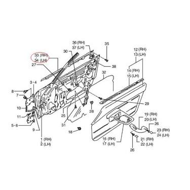 スズキ（SUZUKI） 純正品 カプチーノ（EA11−21） Fドア