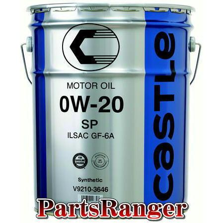 個人様宛 キャッスル エンジンオイル ｓｐ ０ｗ ２０ ２０ｌ缶 ｖ９２１０ ３６４６ V9210 3646p パーツレンジャー 通販 Yahoo ショッピング
